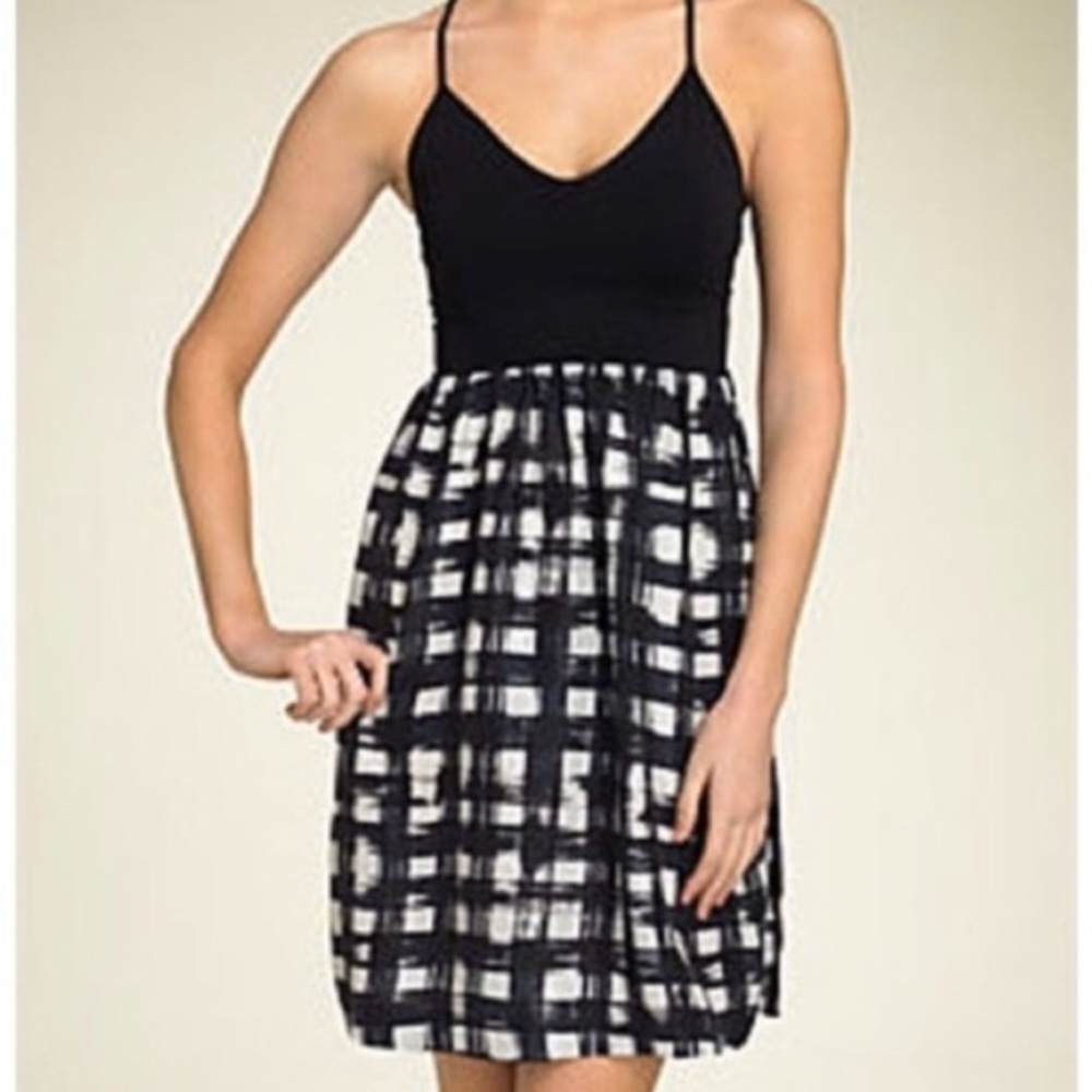 Theory checkered dress.